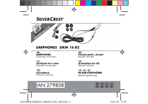 Manual SilverCrest IAN 279808 Headphone