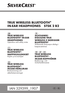 Instrukcja SilverCrest STSK 2 B2 Słuchawki