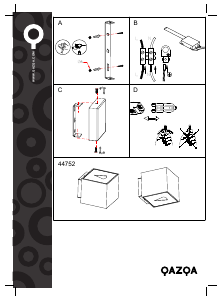 説明書 Qazqa 44752 Effect ランプ