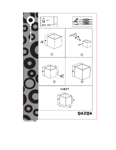 Руководство Qazqa 44827 Transfer Светильник