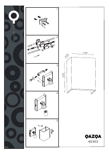 Bruksanvisning Qazqa 45303 Vete Lampa