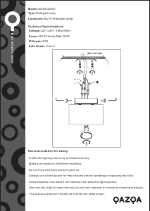 Brugsanvisning Qazqa 45467 Box Lampe