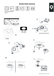 Mode d’emploi Qazqa 46217 Gipsy Zero I Lampe