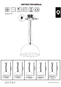 Mode d’emploi Qazqa 88966 Magna Lampe