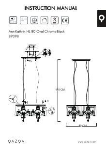 Kasutusjuhend Qazqa 89398 Kathrin Lamp