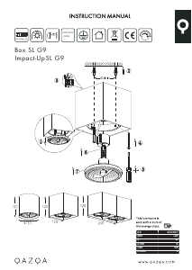 Priručnik Qazqa 89947 Box Svjetiljka