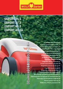 Manuale Wolf Garten Expert 34 E Rasaerba