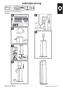 Mode d’emploi Qazqa 90083 Denmark Lampe