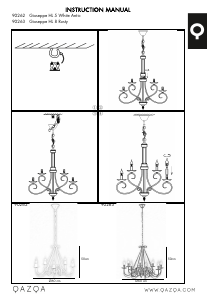 Mode d’emploi Qazqa 90263 Lampe