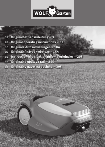 Manual de uso Wolf Garten Robo Scooter 300 Cortacésped