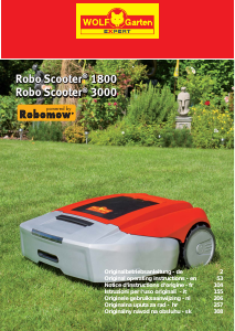 Bedienungsanleitung Wolf Garten Robo Scooter 3000 Rasenmäher