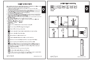 Manuale Qazqa 91368 Rox Lampada