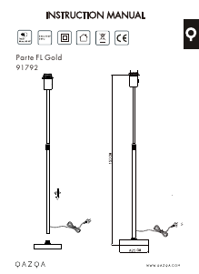 Brugsanvisning Qazqa 91792 Parte Lampe