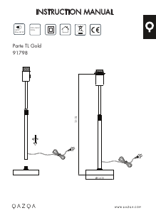 Bruksanvisning Qazqa 91798 Parte Lampa