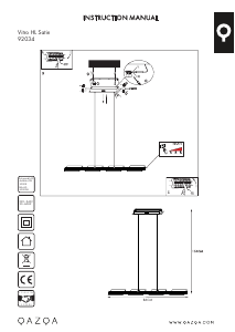 Manual de uso Qazqa 92034 Vitro Lámpara