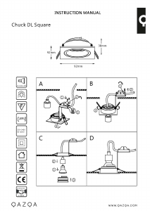 Handleiding Qazqa 92706 Chuck Lamp