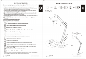 Manual Qazqa 93517 Hobby Candeeiro