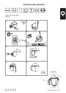 Manual Qazqa 93619 Trans Lampă