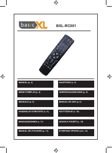 Manual BasicXL BXL-RC001 Telecomandă