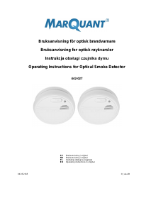 Handleiding MarQuant 442-027 Rookmelder