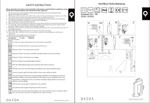 Manual de uso Qazqa 93902 Emmerald 1 Lámpara