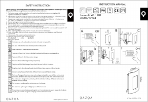 説明書 Qazqa 93904 Emmerald 1 ランプ