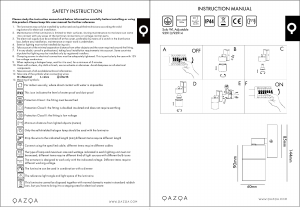 Mode d’emploi Qazqa 93913 Solo Lampe