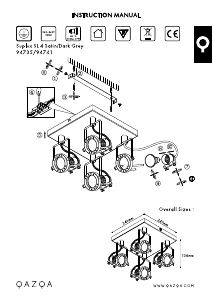 Manuale Qazqa 94735 SUplux Lampada