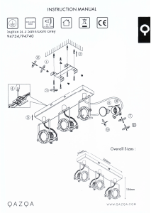 Mode d’emploi Qazqa 94740 SUplux Lampe