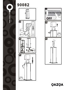 Mode d’emploi Qazqa 95680 Denmark Lampe