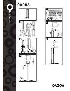 Mode d’emploi Qazqa 95683 Denmark Lampe