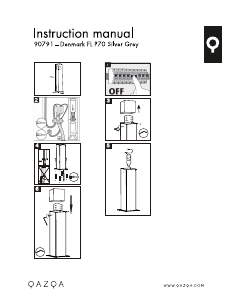 Manual de uso Qazqa 95684 Lámpara