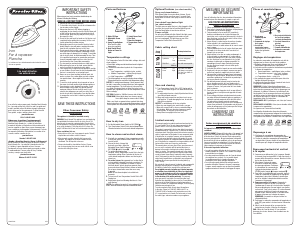 Manual de uso Proctor Silex 17200 Plancha