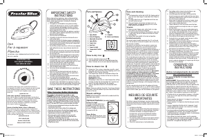 Manual de uso Proctor Silex 17291R Plancha