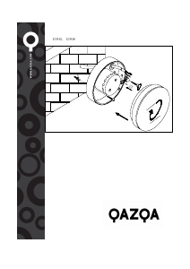 説明書 Qazqa 96091 Theo Round ランプ