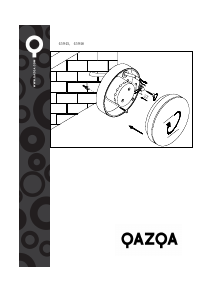 Hướng dẫn sử dụng Qazqa 96092 Theo Round Đèn