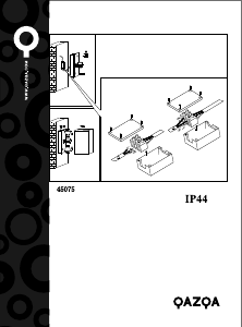 Bruksanvisning Qazqa 96103 Baleno II Lampa