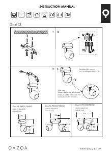 Bruksanvisning Qazqa 96502 Gissi Lampa