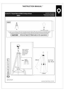 説明書 Qazqa 96521 Cortin ランプ