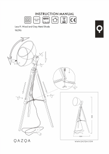 Mode d’emploi Qazqa 96596 Laos Lampe