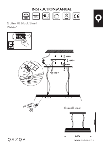 Brugsanvisning Qazqa 96667 Gutter Lampe