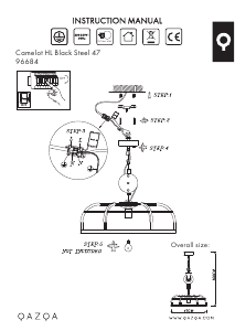 Brugsanvisning Qazqa 96684 Camelot Lampe