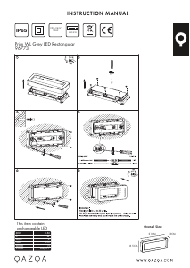 Manual de uso Qazqa 96773 Prim Lámpara