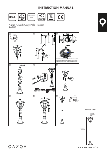 Manuale Qazqa 96783 Platar Lampada