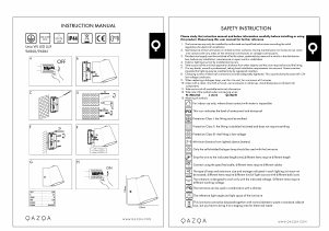 Mode d’emploi Qazqa 96860 Uma Lampe