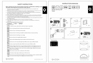 説明書 Qazqa 96868 Mal ランプ