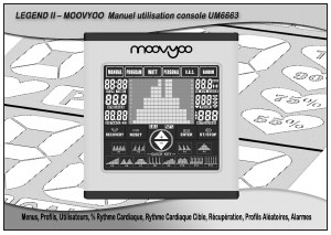 Mode d’emploi Moovyoo Legend II Tapis de course