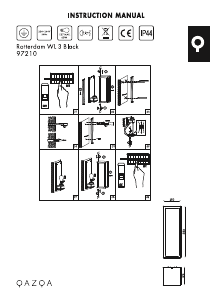 Mode d’emploi Qazqa 97210 Rotterdam Long Lampe