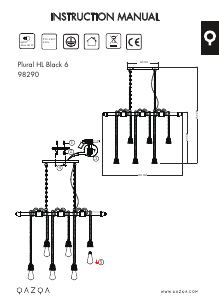 Manual Qazqa 98290 Plural Lampă