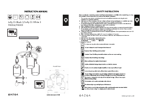 Kasutusjuhend Qazqa 98304 Lofty Lamp